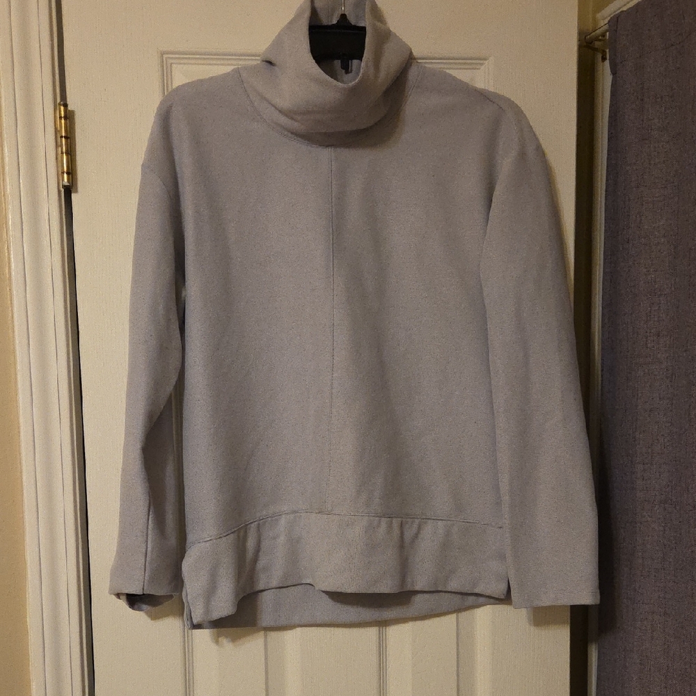 Avalanche Soft Gray Turtleneck Sweater